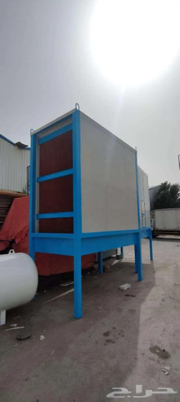 مكيف صحراوي للمصانع والمستودعات حجم عملاق 4