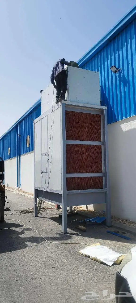 مكيف صحراوي للمصانع والمستودعات حجم عملاق 0