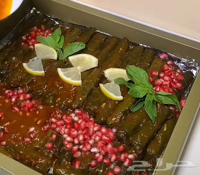 ورق عنب بدبس الرمان سبايسي وعادي 2