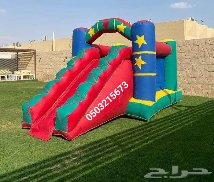 اجار نطيطات نطيطه زحليقه مائيه ملعب صابوني في الرياض 11
