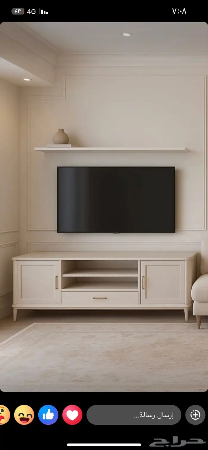 طاولات ودولايب وديكوات خشبية 8