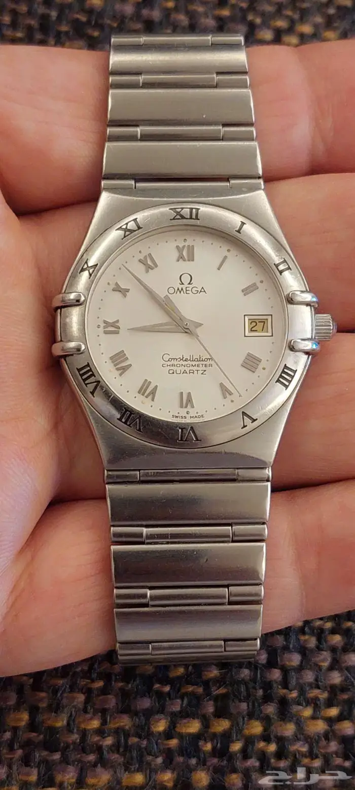 ساعة نوع اوميقا كونستلاشن OMEGA رجالية سويسرية أصلية 0