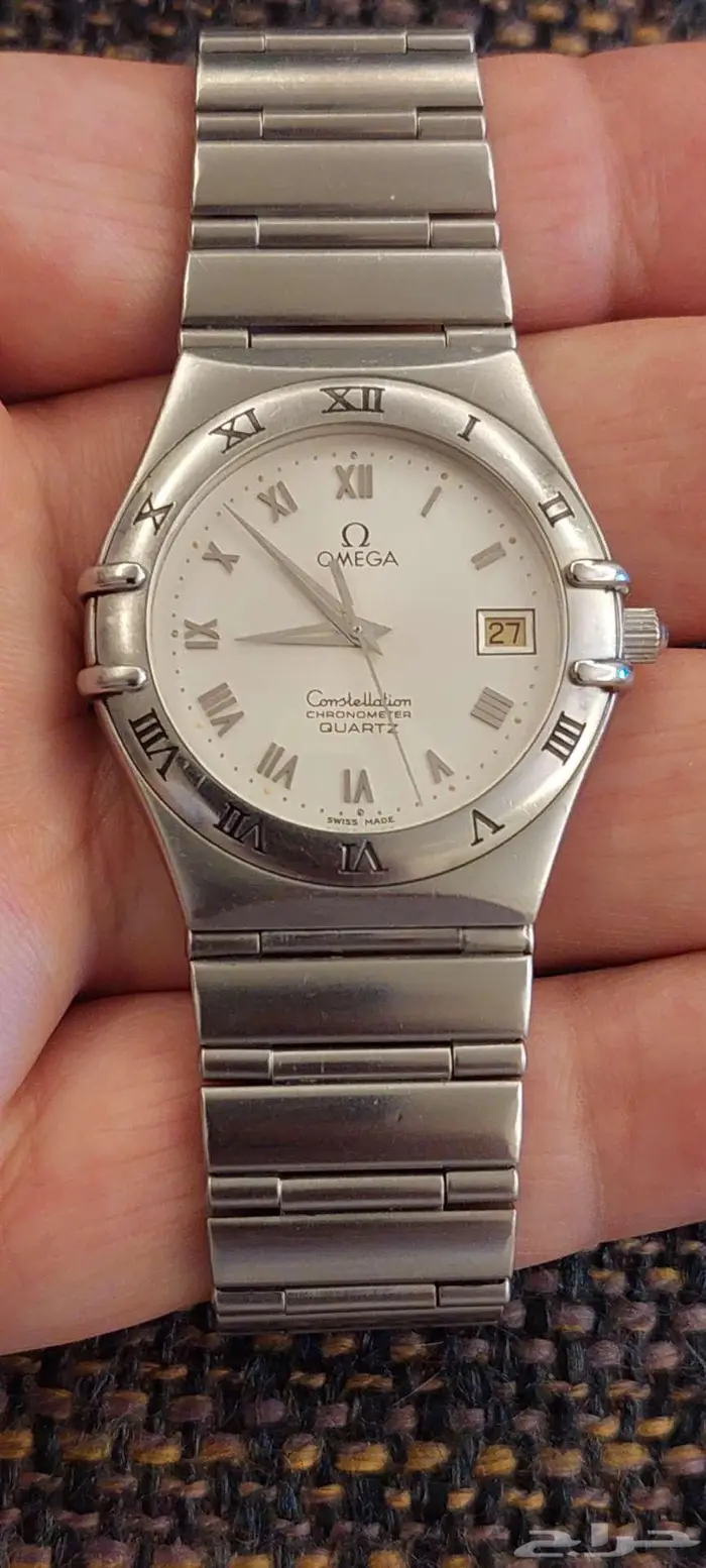 ساعة نوع اوميقا كونستلاشن OMEGA رجالية سويسرية أصلية 7