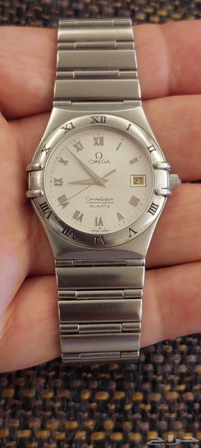ساعة نوع اوميقا كونستلاشن OMEGA رجالية سويسرية أصلية 6