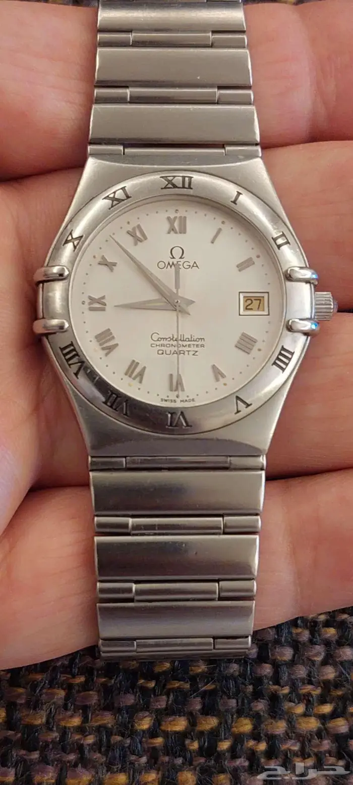 ساعة نوع اوميقا كونستلاشن OMEGA رجالية سويسرية أصلية 3