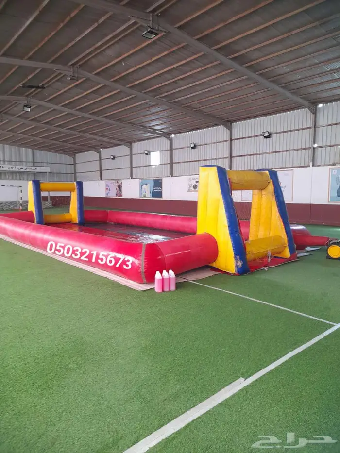 اجار نطيطات نطيطه زحليقه مائيه ملعب صابوني في الرياض 2
