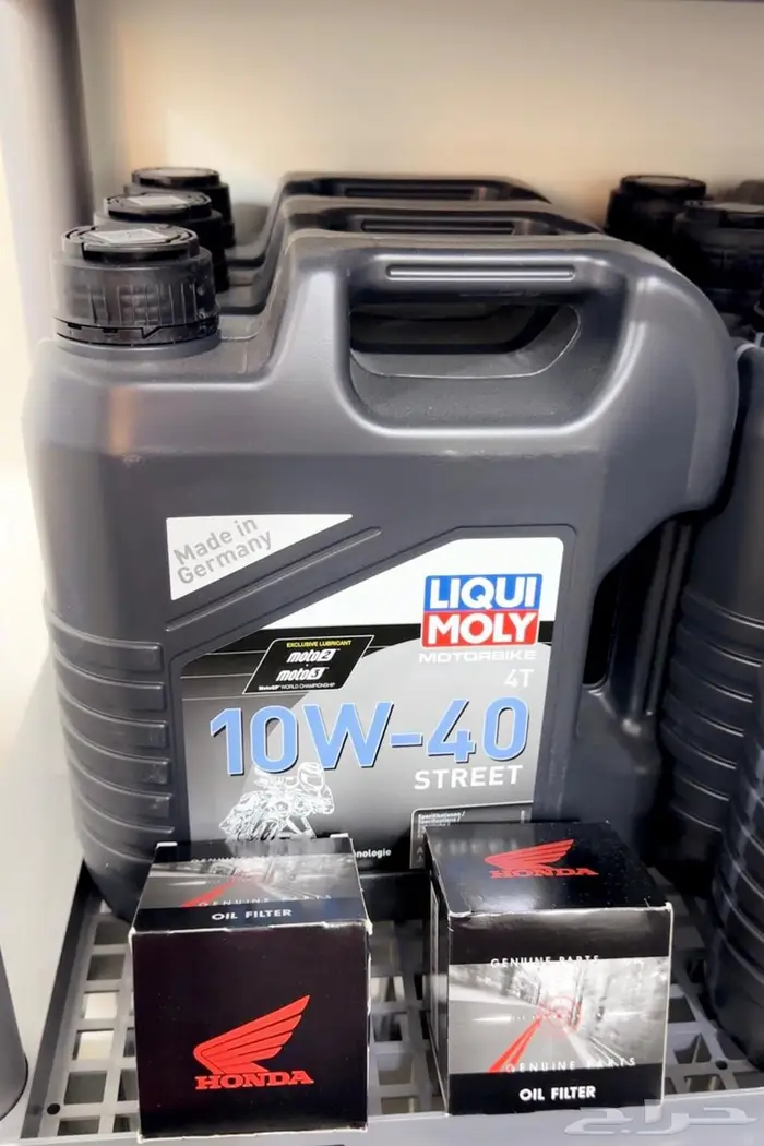 زيت ألماني لوكي مولي 10W-40 فلتر قولد وينق رحال 0