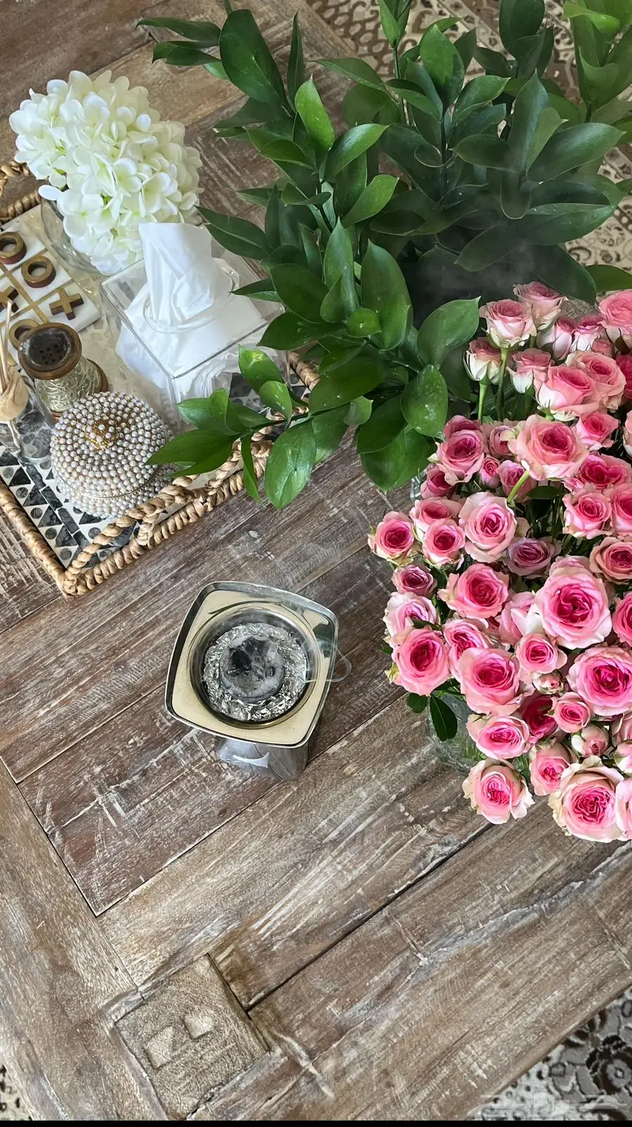 طاولة قهوة فخمه من بوتري بارن 5