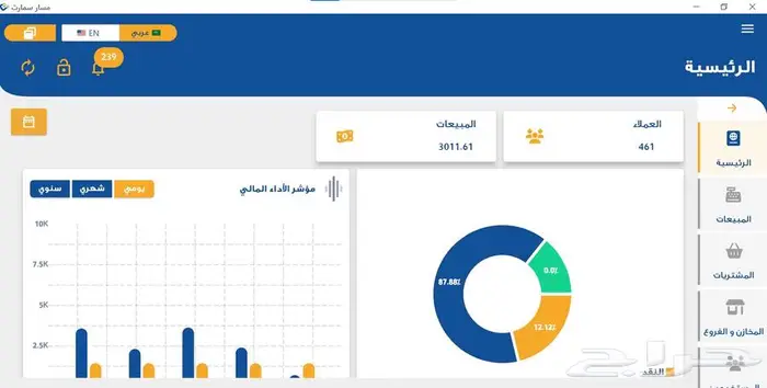 نظام كاشير مسار سمارت 4