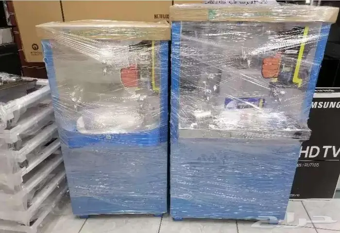 برادة ماء الكوثر 160 لتر 3 صنبور ازرق استيل 1