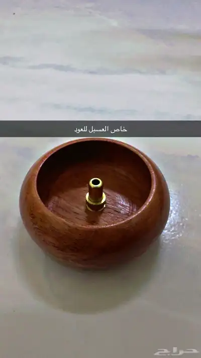اعواد ند فيتنامي فاخر سميك مع قاعده من خشب طبيعي 10