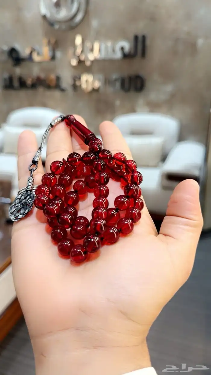 مسابح بكلايت بلجيكي خراطه يدويه طرابزونه فضة عيار 1000 9