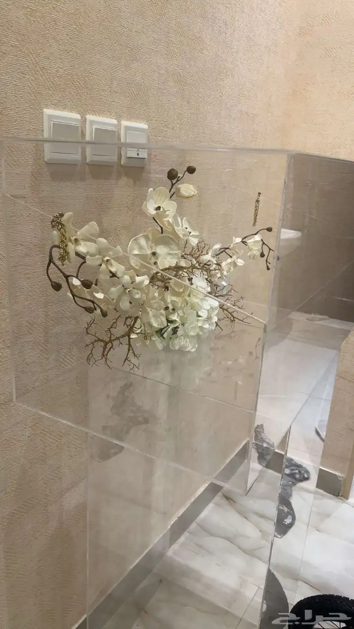 عربه اكريلك بالورد جديده 2