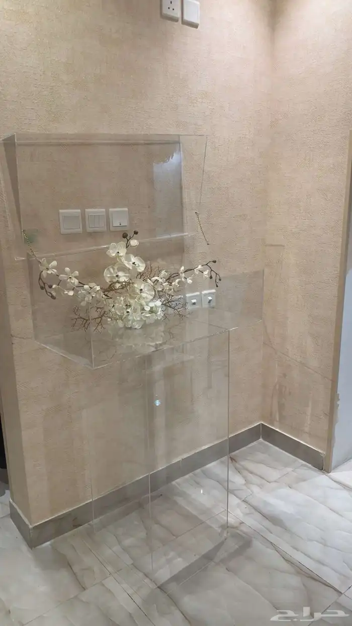 عربه اكريلك بالورد جديده 0