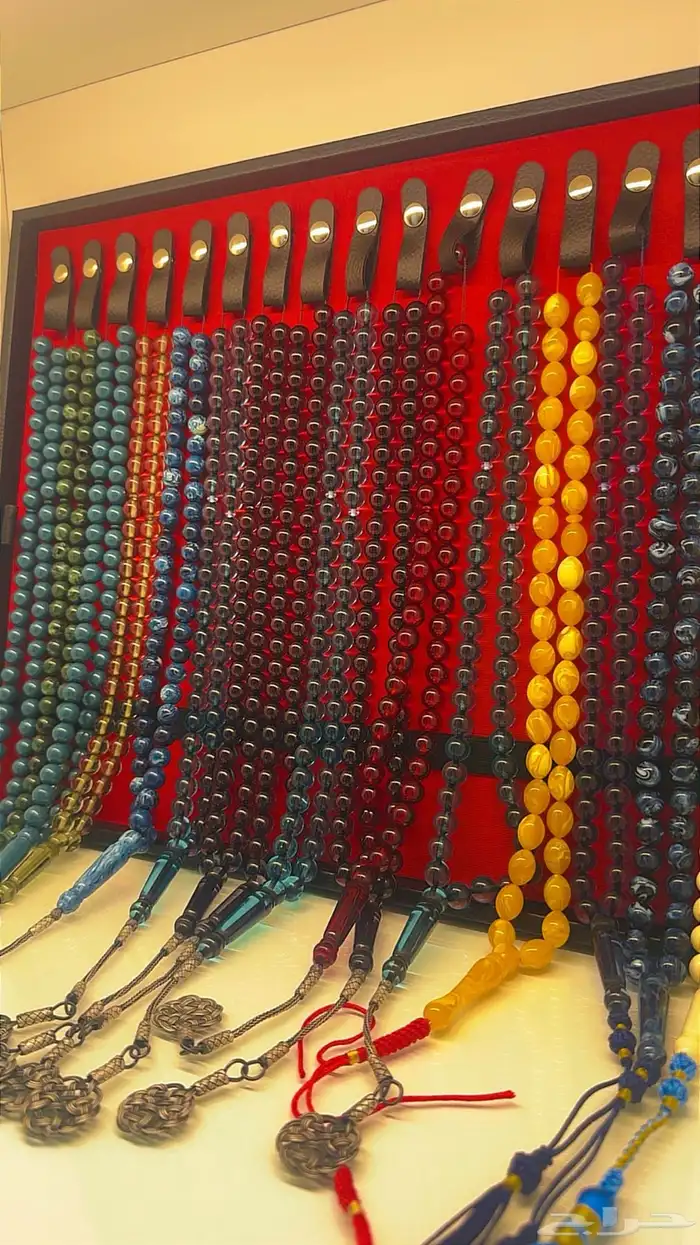 مسابيح بكلايت بلجيكي خراطة يدويه طرابزونه فضه 16