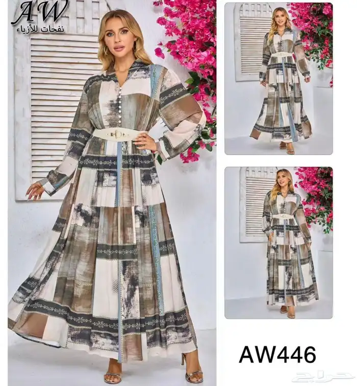 فساتين جلابيات نواعم نسائية باالجمله 58