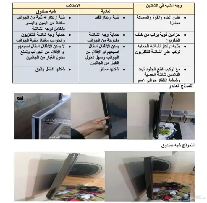 شاشة حماية التلفاز  درع الأمان لشاشتك الذكية 6