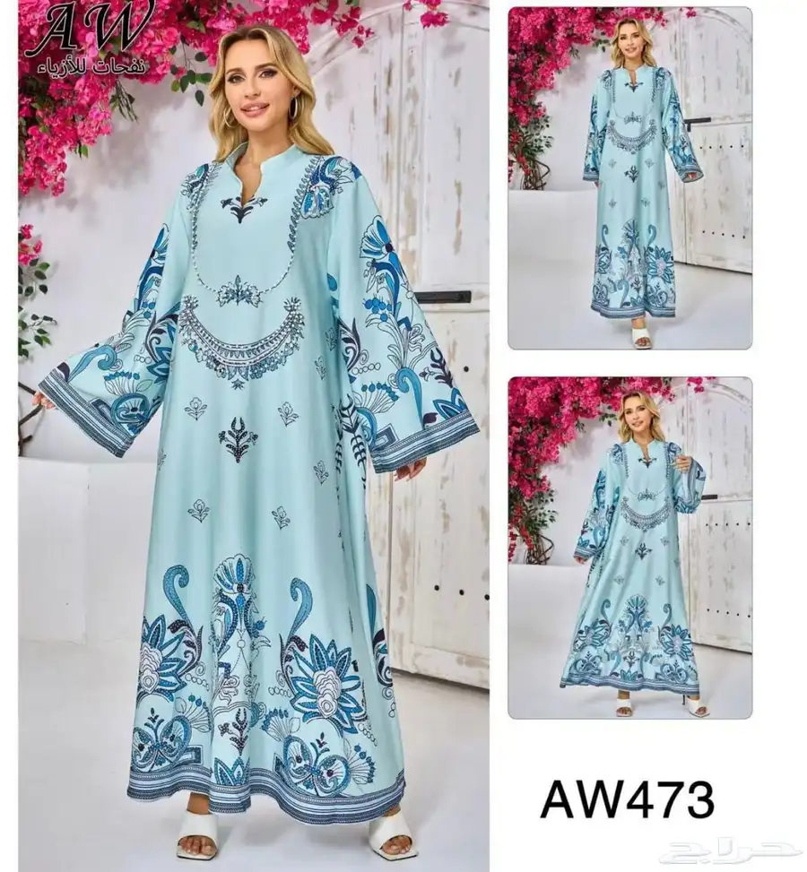 فساتين جلابيات نواعم نسائية باالجمله 63