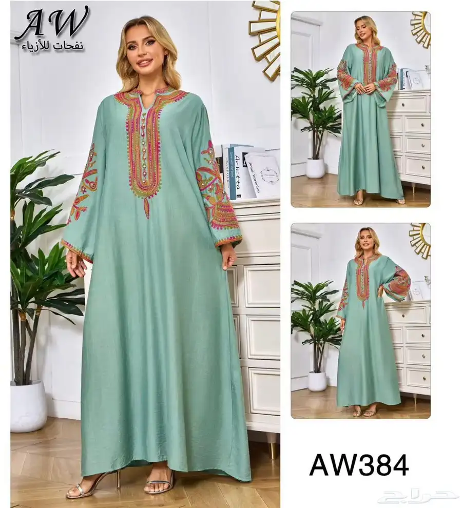 فساتين جلابيات نواعم نسائية باالجمله 74