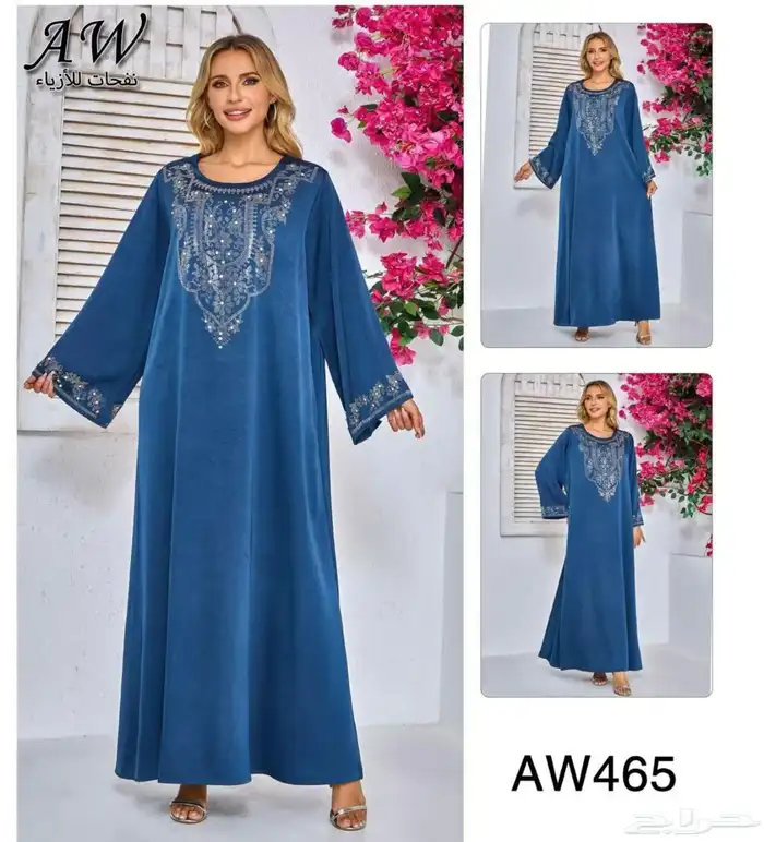 فساتين جلابيات نواعم نسائية باالجمله 57