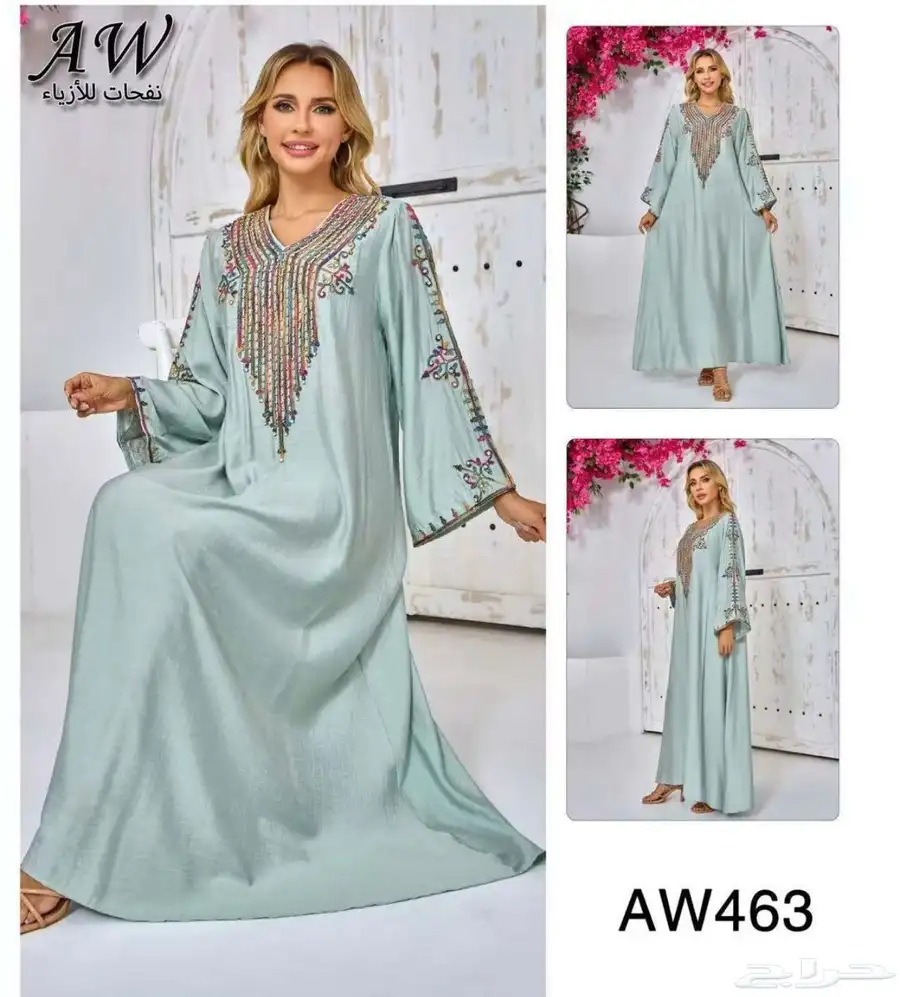فساتين جلابيات نواعم نسائية باالجمله 65