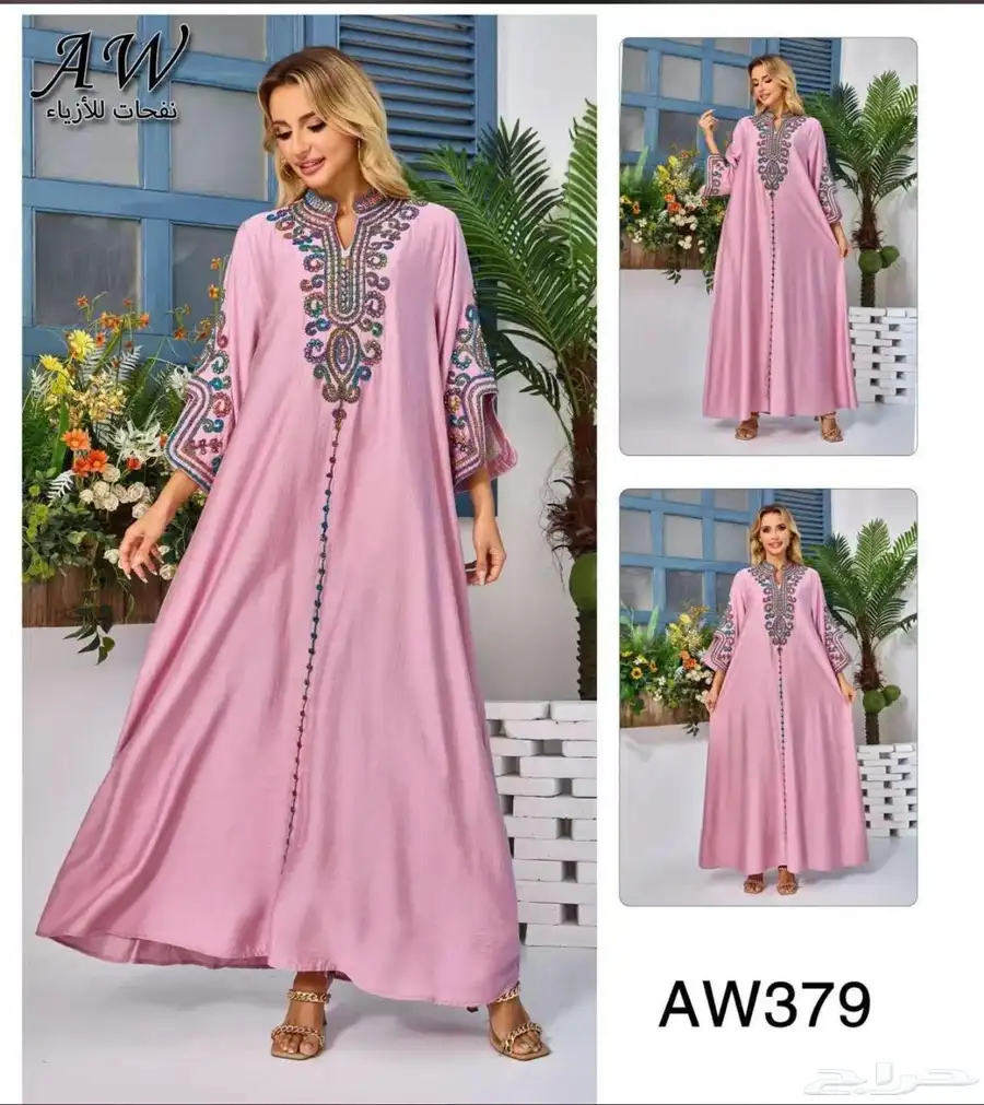 فساتين جلابيات نواعم نسائية باالجمله 46