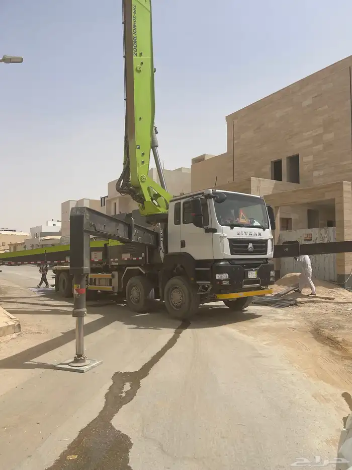 خرسانة جاهزة خلاط جاهزة مضخة 0