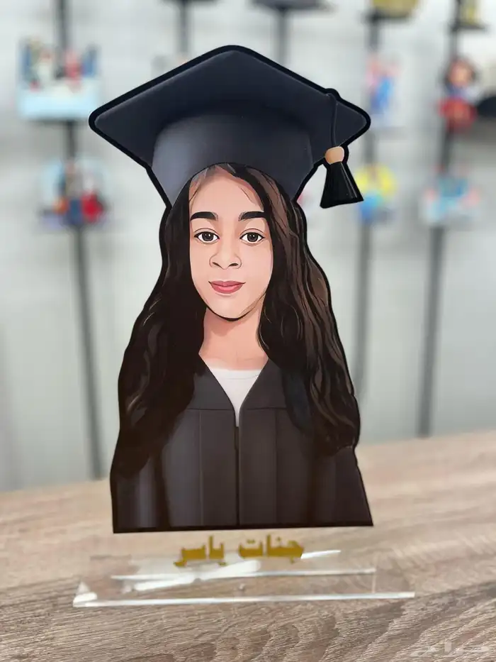 دروع تخرج بصورة المتخرج او المتخرجه 6