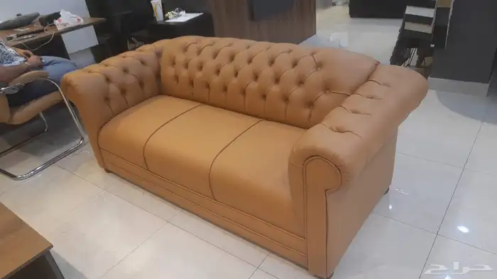 كنب جلد مكتبي و مكاتب ادارية فخم و كراسي انتظار 19