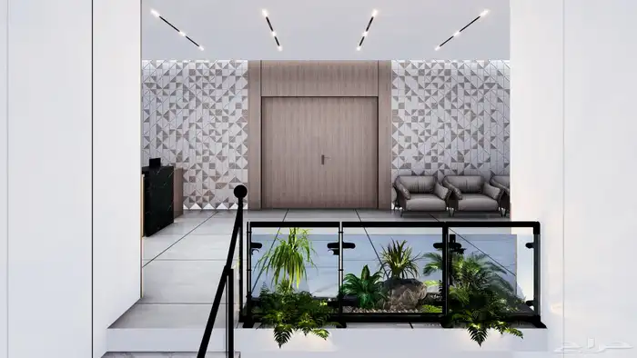تصميم ديكور داخلي وواجهات فلل ومحلات 17