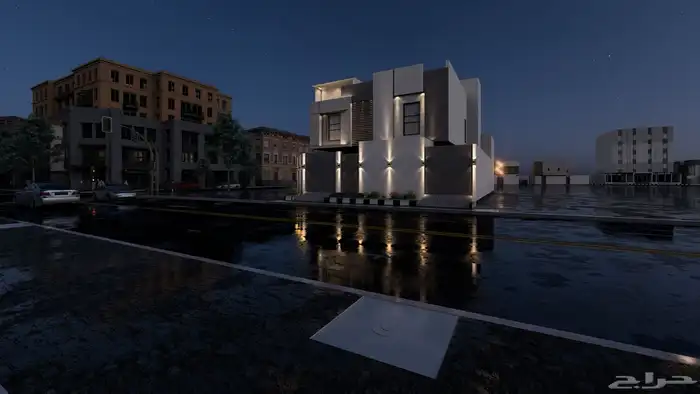 تصميم ديكور داخلي وواجهات فلل ومحلات 27