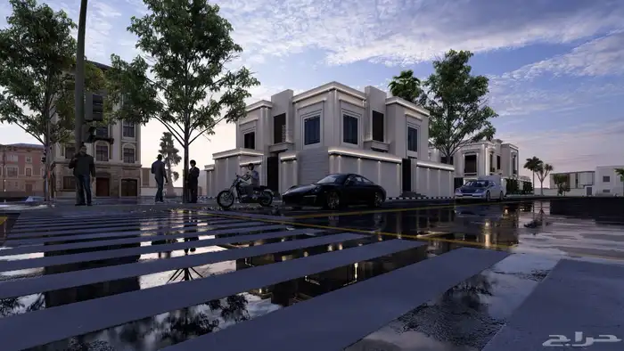 تصميم ديكور داخلي وواجهات فلل ومحلات 23