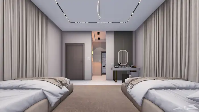تصميم ديكور داخلي وواجهات فلل ومحلات 13