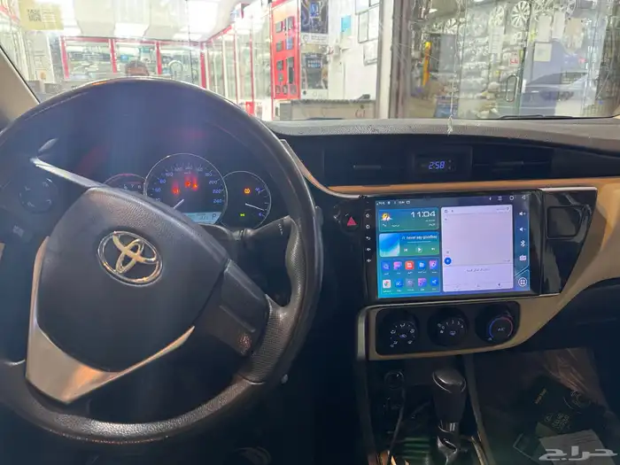 شاشة كورولا 2018 2