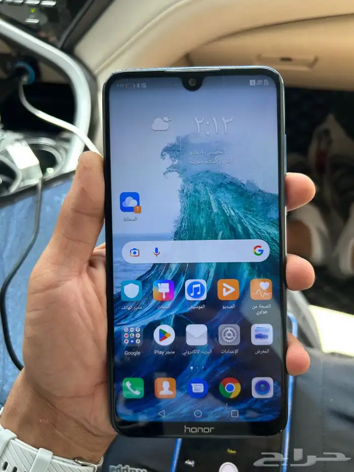 honor للبيع نظيف ف في صدع بسييط فالكاميرا الخلفيه 0