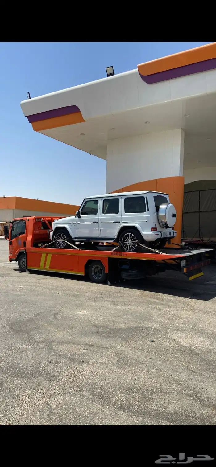 سطحة هدرليك فل داون الى الاردن وسوريا يوجد تأمين حمولة 9