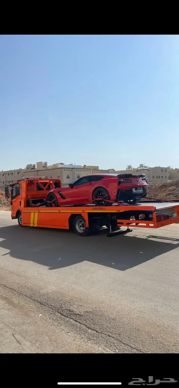سطحة هدرليك فل داون الى الاردن وسوريا يوجد تأمين حمولة 2