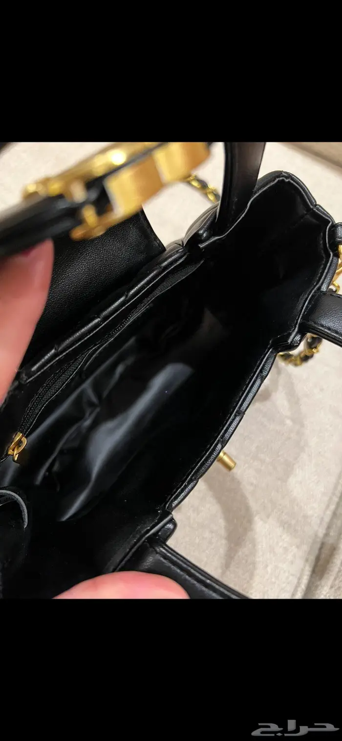 شنطه شانيل أسود 4