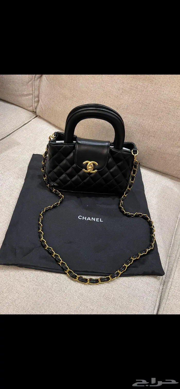 شنطه شانيل أسود 6