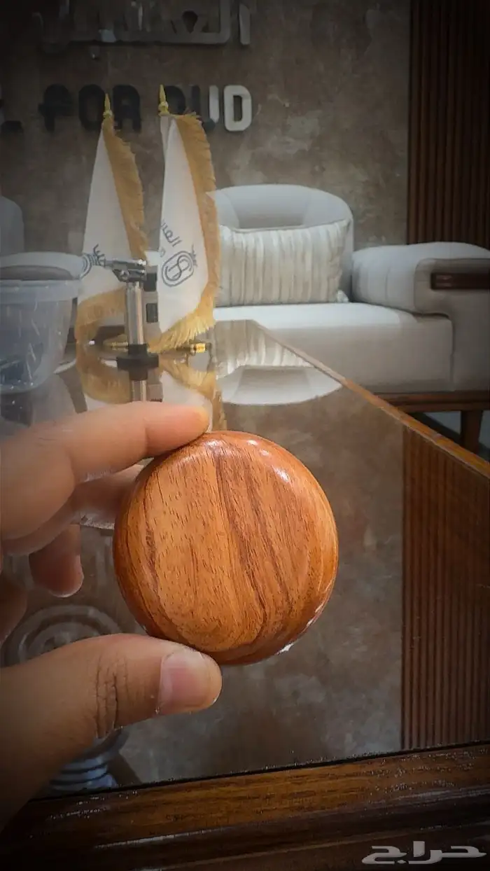 اعواد ند فيتنامي فاخر سميك مع قاعده من خشب طبيعي 6