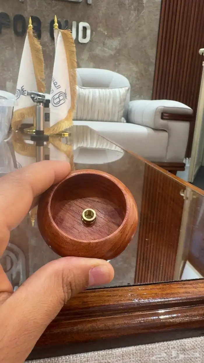 اعواد ند فيتنامي فاخر سميك مع قاعده من خشب طبيعي 5