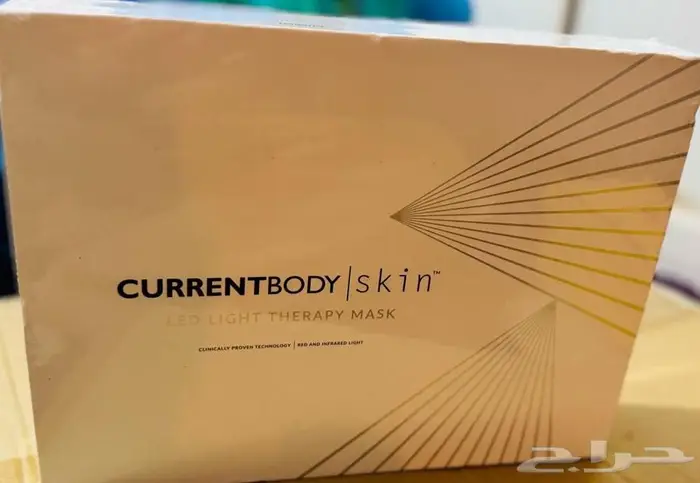 قناع CurrentBody Skin الأصلي لعلاج البشرة بالضوء LED 0