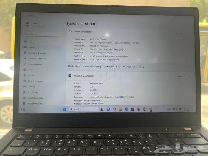 لابتوب لينوفو P14s 0