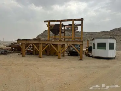 كسارة كاملة - دقاق وفيدر - طاحونة - غربال - غرفة تحكم -سيور 18