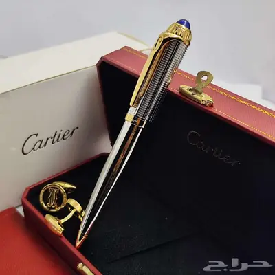 فخامة عاليه من اقلام كرتير كبكات طقم رجالي قلم كارتييه كبك 29