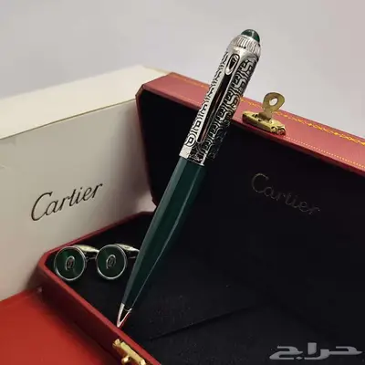 فخامة عاليه من اقلام كرتير كبكات طقم رجالي قلم كارتييه كبك 26