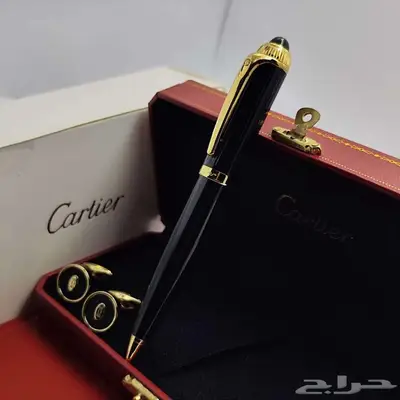 فخامة عاليه من اقلام كرتير كبكات طقم رجالي قلم كارتييه كبك 25