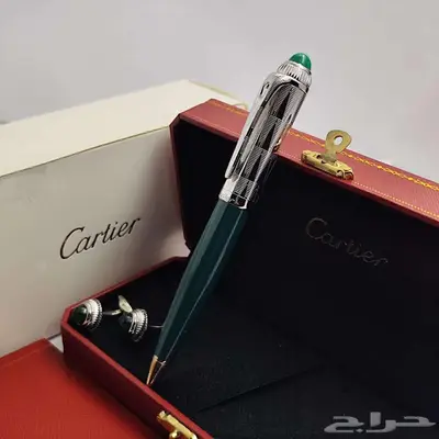فخامة عاليه من اقلام كرتير كبكات طقم رجالي قلم كارتييه كبك 19