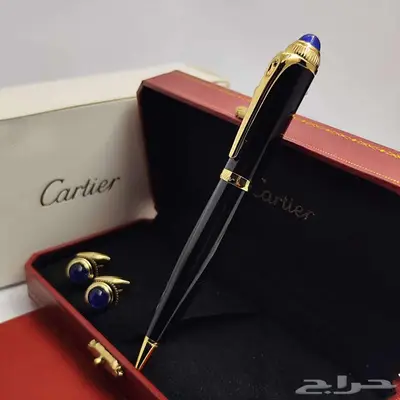 فخامة عاليه من اقلام كرتير كبكات طقم رجالي قلم كارتييه كبك 16