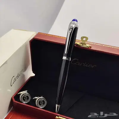 فخامة عاليه من اقلام كرتير كبكات طقم رجالي قلم كارتييه كبك 13